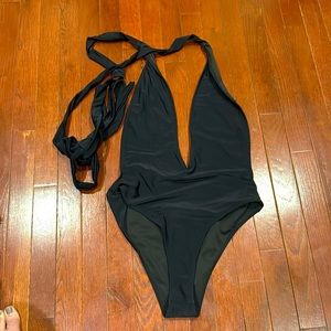 Backless one piece Sz XL